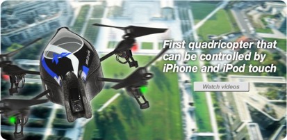 AR.Drone: elicottero telecomandato da iPhone