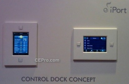iPort Control Dock: l’iPod Touch nelle prese a muro