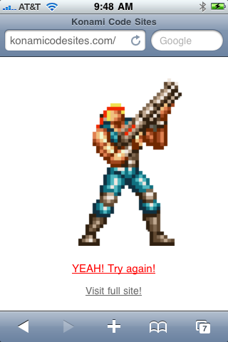 Siti Konami: è possibile accedervi anche tramite iPhone