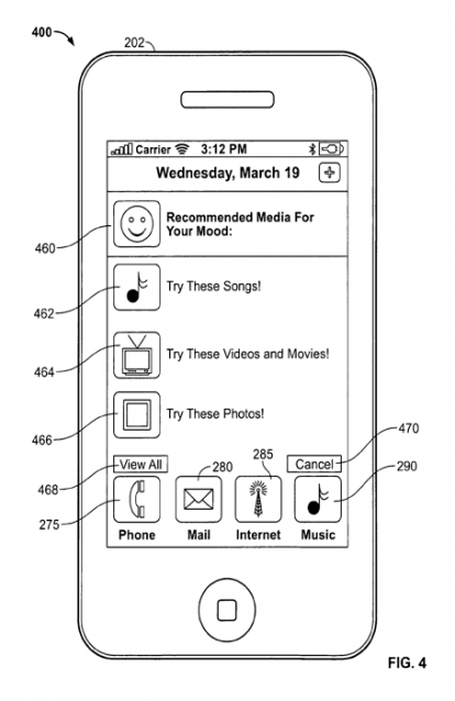 Brevetti Apple: file multimediali in base all’umore e gestione dei consumi elettrici in casa