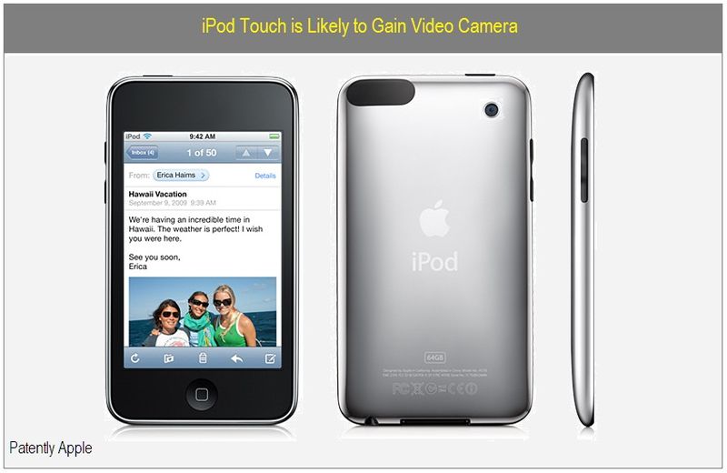 A volte ritornano… una videocamera per l’iPod Touch di prossima generazione?