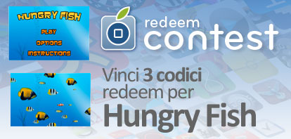 CONTEST: vinci 3 codici redeem per Hungry Fish [VINCITORI]