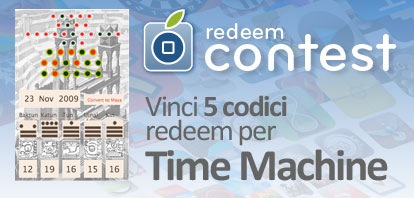 CONTEST: vinci 5 codici redeem per Time Machine bit by bit [VINCITORI]