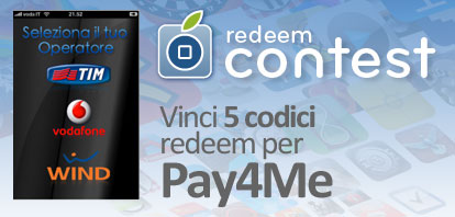 CONTEST: vinci 5 codici redeem per Pay4Me [VINCITORI]