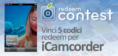 NIGHT CONTEST: vinci 5 codici redeem per iCamcorder [VINCITORI]