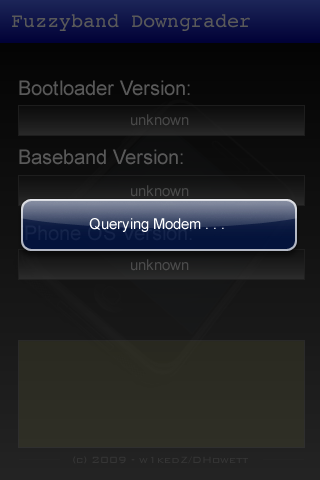 Fuzzyband (Cydia) ora supporta il downgrade della baseband su firmware 3.1.3 ed iPhone 3G