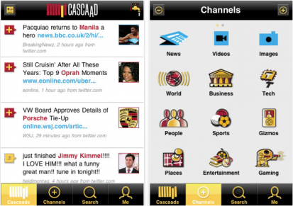 Cascaad: un motore di ricerca per Twitter e altri social network