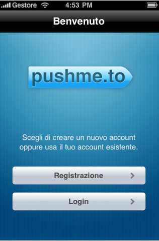 Pushme.to 1.1 disponibile su AppStore