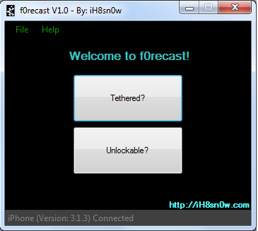 f0recast: in arrivo una nuova applicazione per il firmware 3.1.3