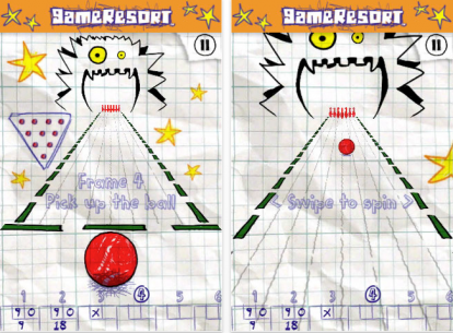 Doodle Bowling: un semplice e gratuito gioco per iPhone