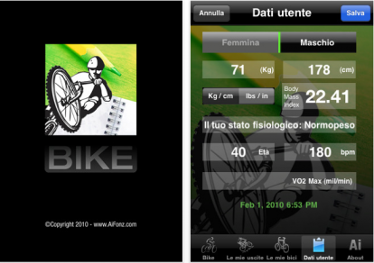 Bike: l’applicazione dedicata ai ciclisti ora su AppStore