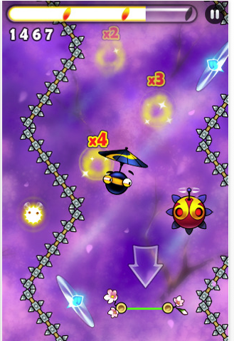 Parachute Ninja disponibile in versione lite