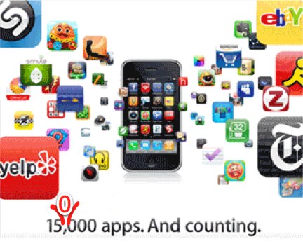 L’AppStore cresce di circa 1000 applicazioni al giorno