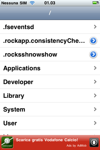 FinderMobile (Cydia): un Finder per iPhone