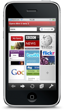 Opera Mini per iPhone verrà presentato al Mobile World Congress