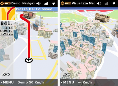 Nav4D Italy: un nuovo software di navigazione satellitare per iPhone