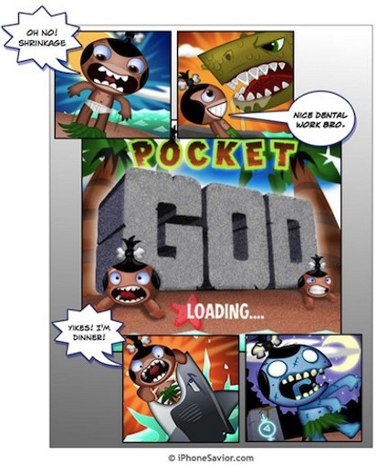 Il fumetto su Pocket God