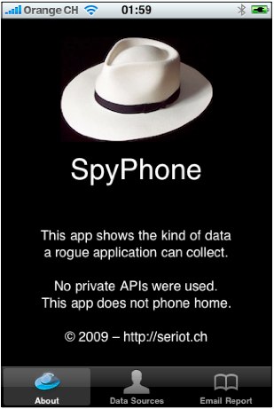 Spyphone un semplice esercizio allarmistico!