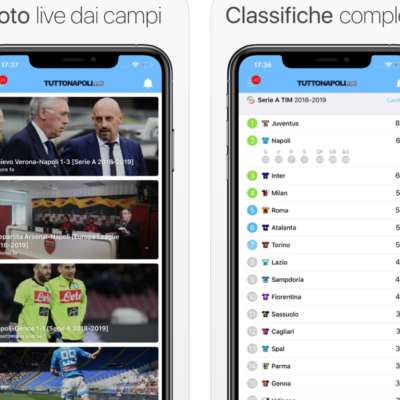 TuttoNapoli: l’applicazione interamente dedicata al Napoli ora su AppStore