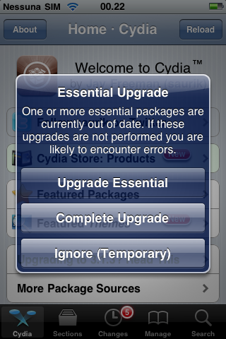 Quattro aggiornamenti in Cydia ne migliorano le prestazioni
