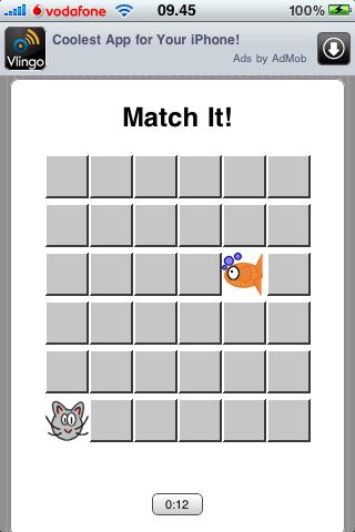 Match-It: il gioco del Memory su Cydia
