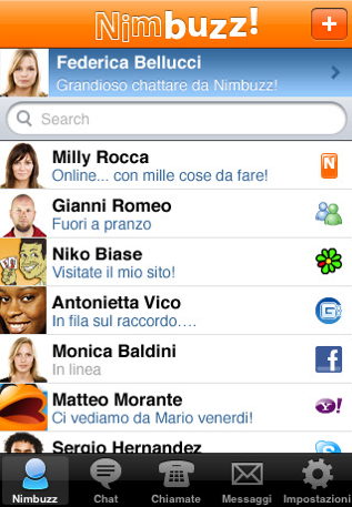 Nimbuzz implementa le chiamate VoIP tramite rete 3G