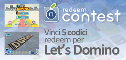 CONTEST: vinci 5 codici redeem per Let’s Domino [VINCITORI]