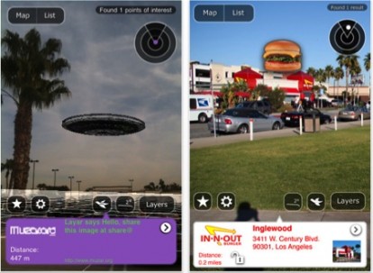 Layar Reality Browser torna su AppStore