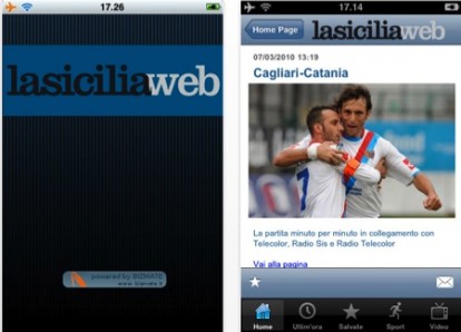 La Sicilia Web Mobile su AppStore
