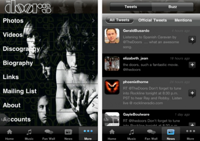 The Doors: l’applicazione ufficiale arriva su AppStore