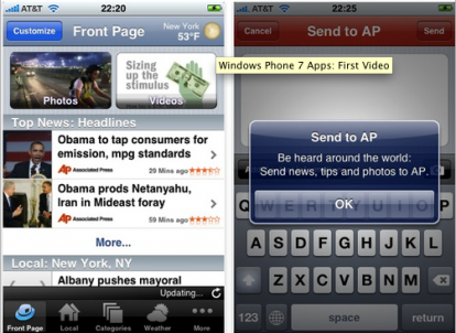 Ecco come saranno le applicazioni su Windows Phone 7: l’iPhone deve ora temere?