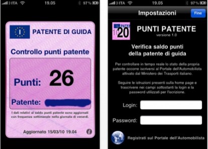 Punti Patente, per controllare i tuoi punti su iPhone