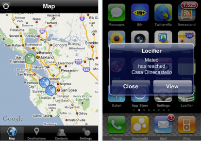 Locifier: informa automaticamente i tuoi amici quando arrivi a destinazione