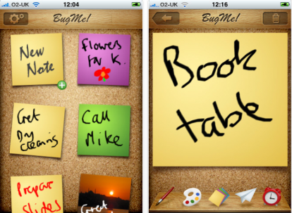BugMe!: l’applicazione per annotare brevi messaggi ora disponibile su AppStore