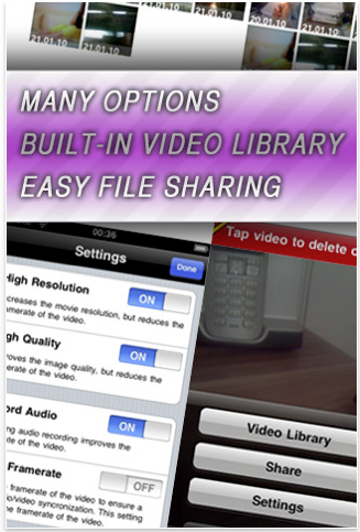 iCamCorder Lite: 15 secondi di registrazione video su iPhone 3G e 2G