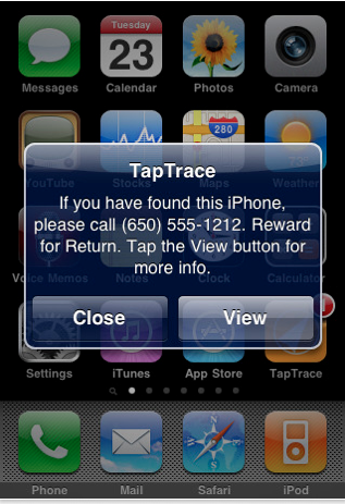 TapTrace: l’applicazione che ti aiuta a ritrovare l’iPhone