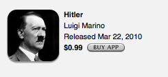 Apple pubblica Hitler, ma non in Italia, Germania ed Austria!