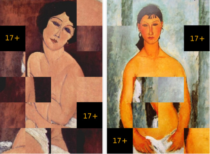 I dipinti di Modigliani diventano dei puzzle