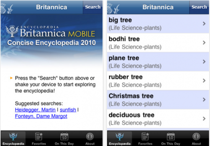 L’Enciclopedia Britannica arriva su AppStore