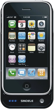 Apocket 2000: batteria supplementare per iPhone 3G e 3GS