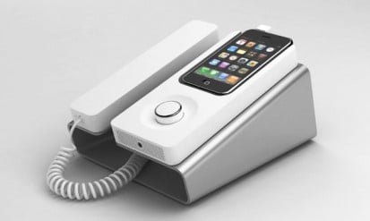 Desk Phone Dock: un telefono con vivavoce per iPhone