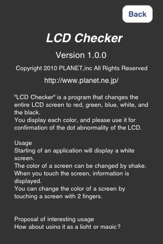 LCD Checker, la prova del nove per i pixel del tuo iPhone