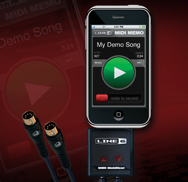 Midi Mobilizer: interfaccia MIDI per iPhone
