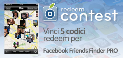CONTEST: vinci 5 codici redeem per Facebook Friends Finder PRO [VINCITORI]