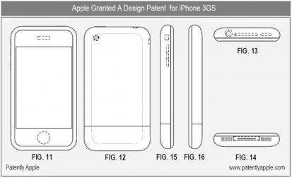 Apple ottiene il brevetto relativo al design dell’iPhone 3GS