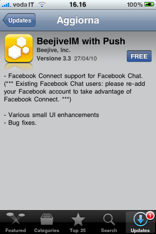 Beejive, un nuovo update per una delle migliori applicazioni per l’instant messaging