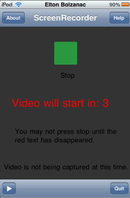 ScreenRecorde Demo (Cydia): per registrare quello che fai su iPhone