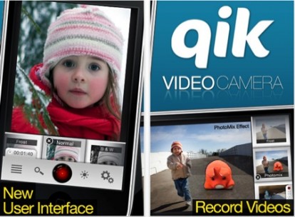 Qik Video Camera torna su AppStore, ma con alcune limitazioni