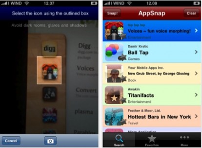 AppSnap: installa le applicazioni iPhone fotografando l’icona!