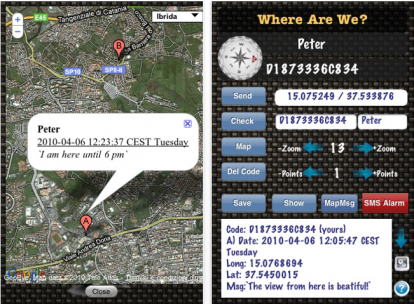 WAW – Where Are We?: condividi posizione geografica e messaggi con i tuoi amici